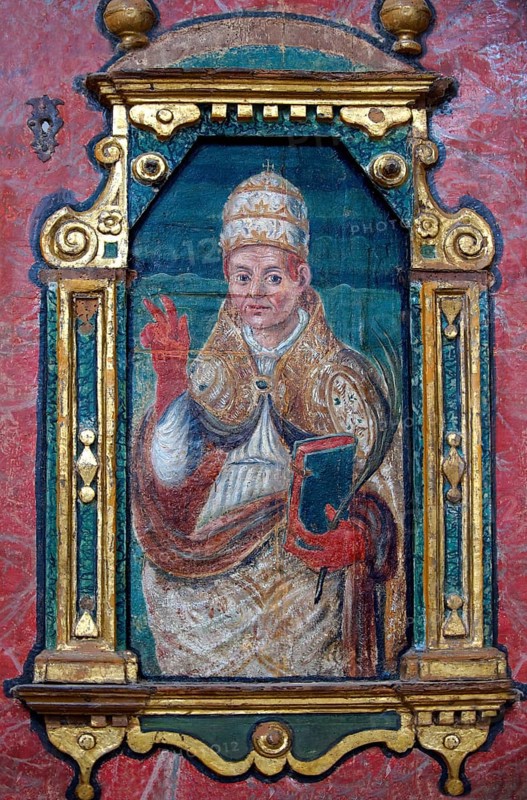 Wood painted panel
