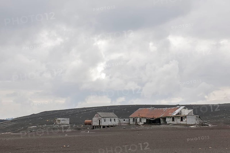 The dilapidated research station