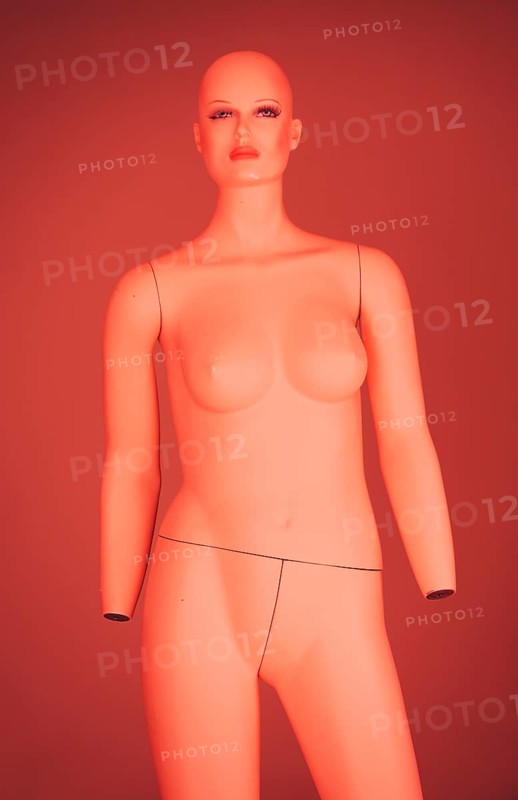 Nude female mannequin