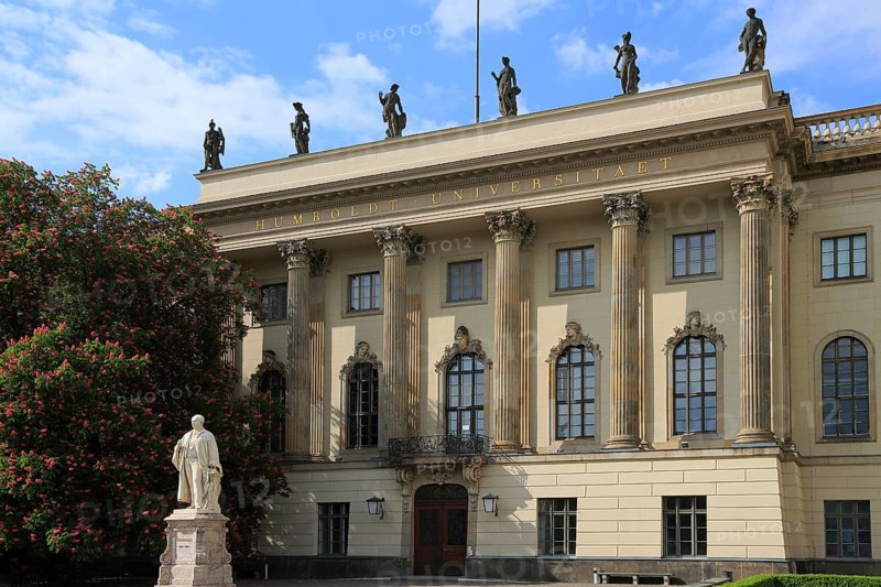 Main entrance of the Humboldt University