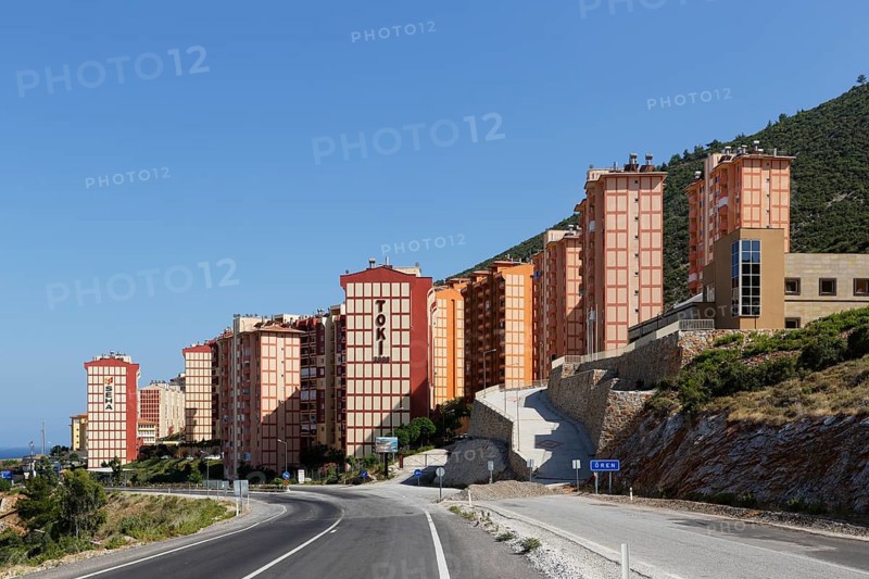 New skyscrapers in Oren in Anamur