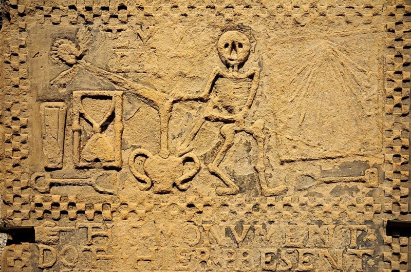 Tomb slab