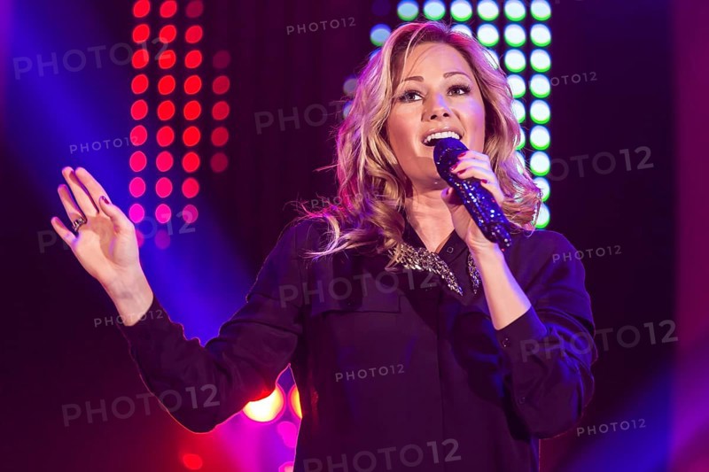 German pop singer Helene Fischer live at the Schlager-Nacht concert