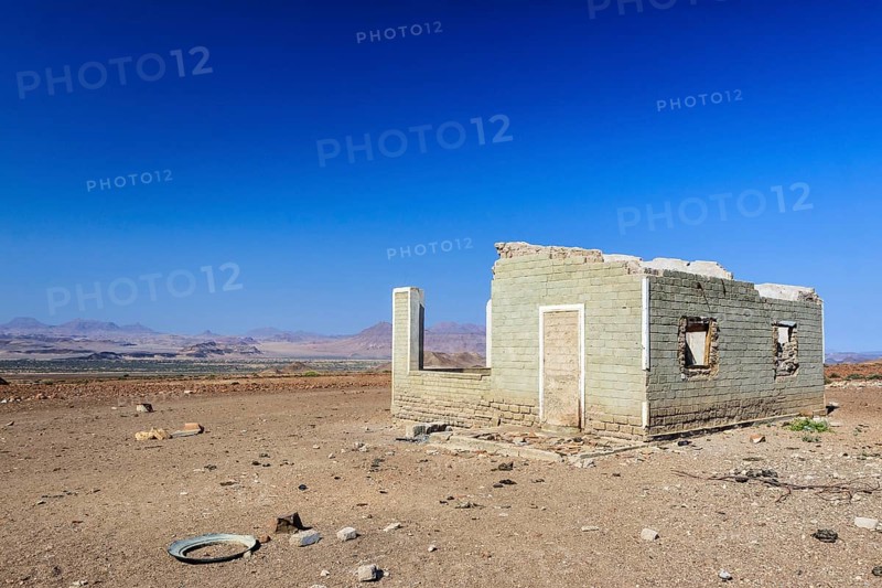 Old dilapidated farm house