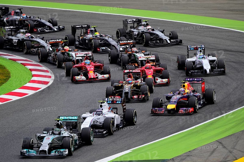 First corner after the start