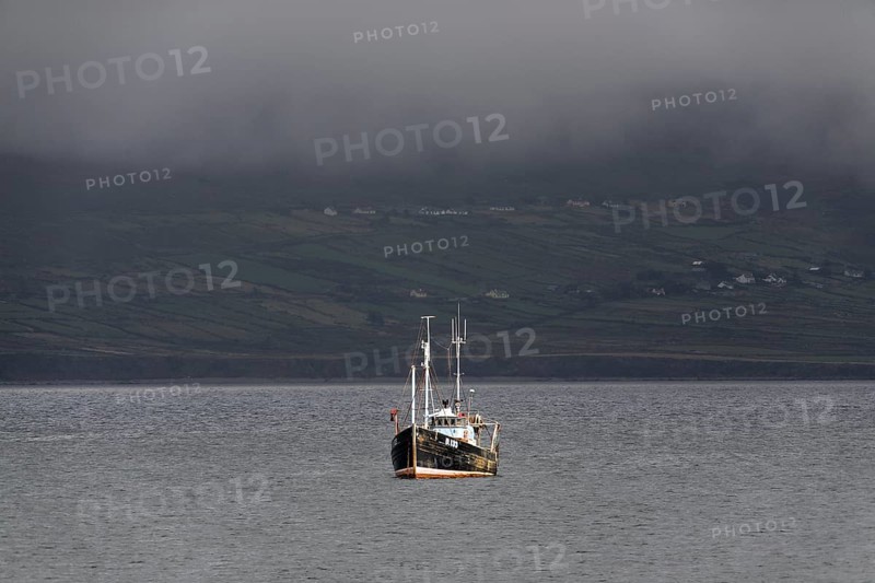 Fishing boat off the coast