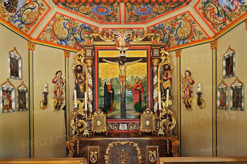 Orthodox chapel in Markus Wasmeier Farm and Winter Sports Museum