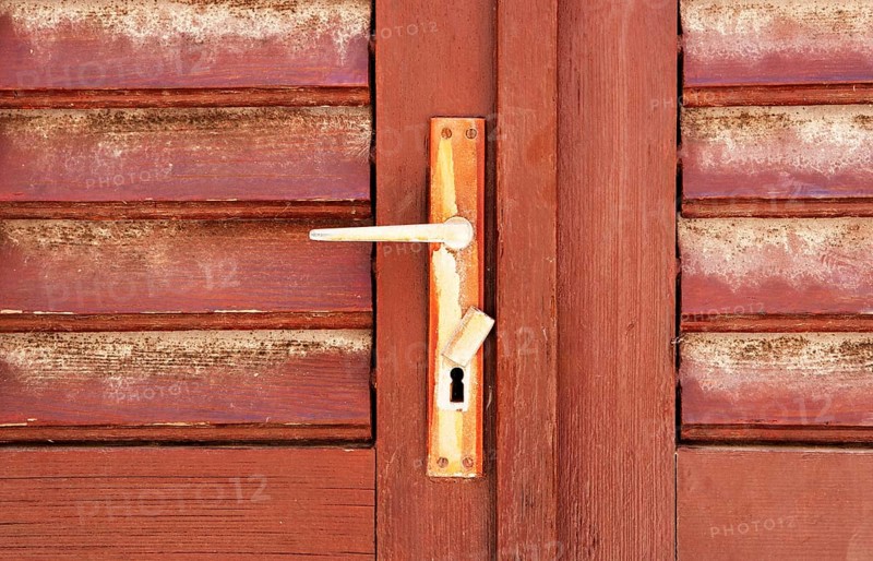 Door in the historic town centre