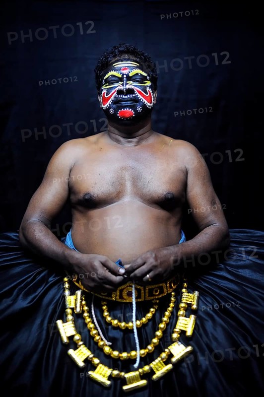 Kathakali actor