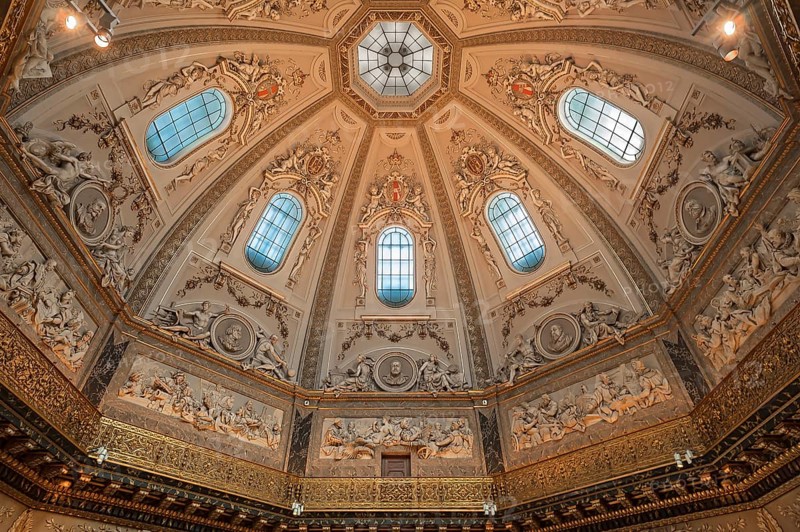 Dome of the staircase