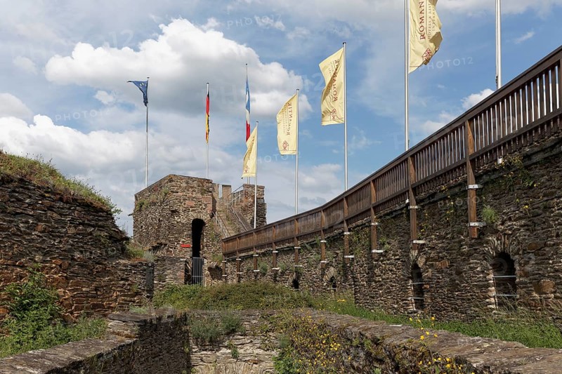 Clock tower and upper ramparts