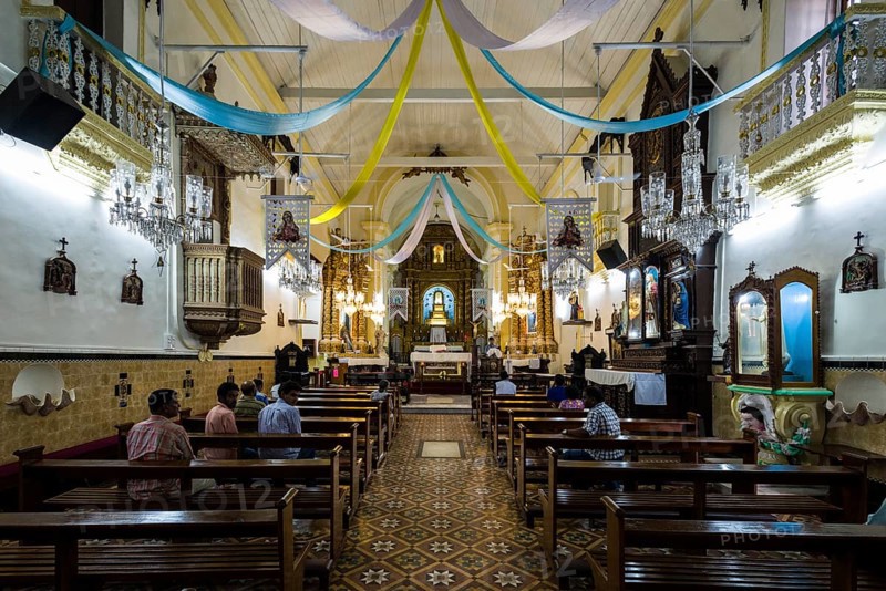 Inside Panaji Church