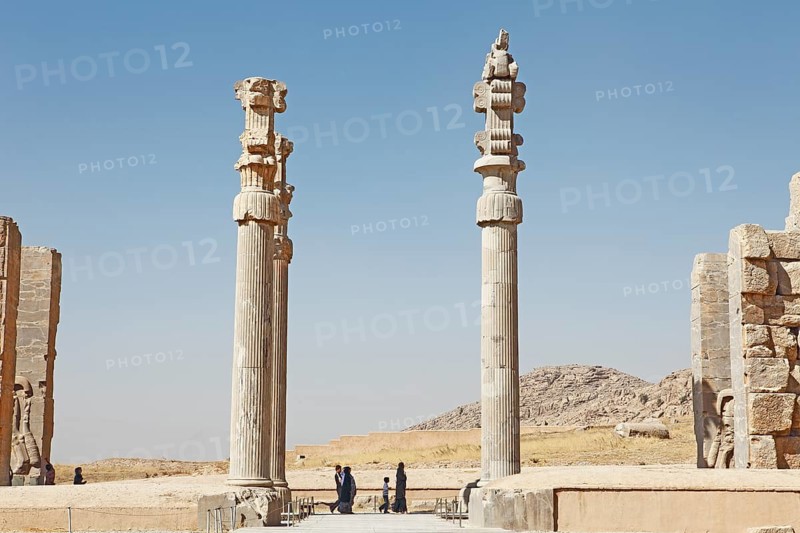 Pillars at the Gate of All Nations