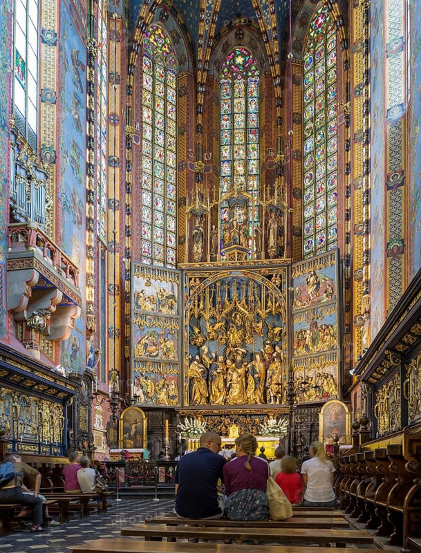 Gothic high altar by Veit Stoss