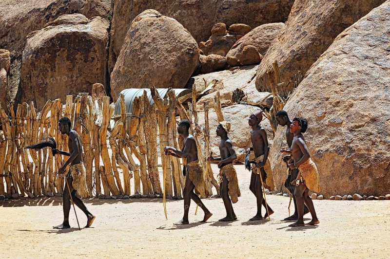 Dance of the native people
