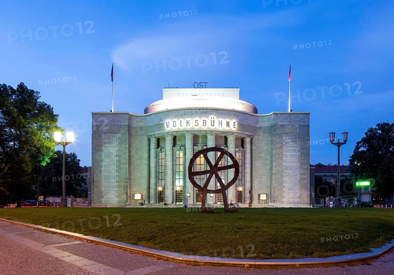 Volksbuhne Theatre at Rosa-Luxembourg-Platz square