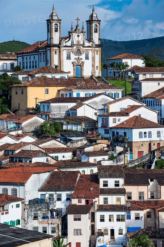 Cityscape of Ouro Preto