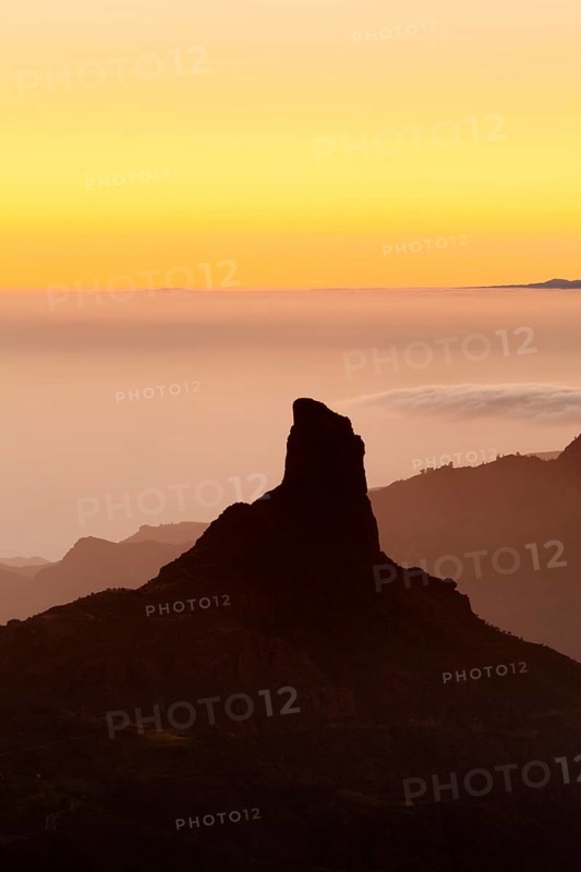 Rock formation of Roque Bentayga