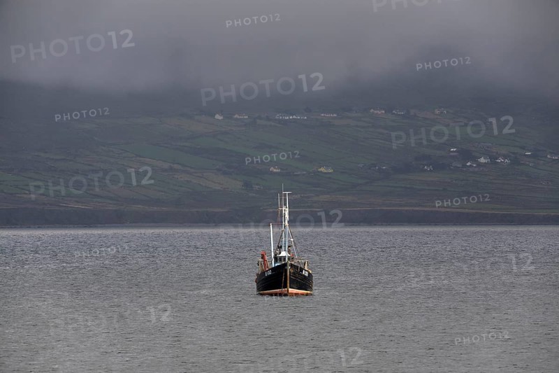 Fishing boat off the coast