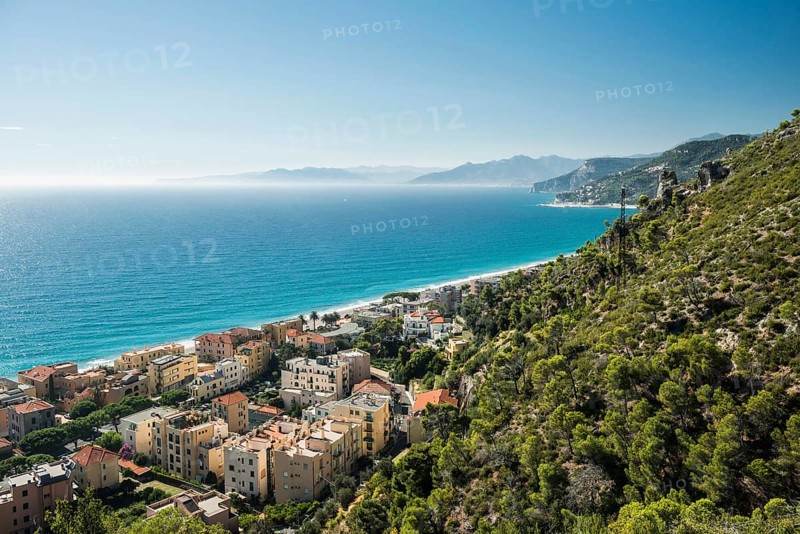 The village of Varigotti on the coast