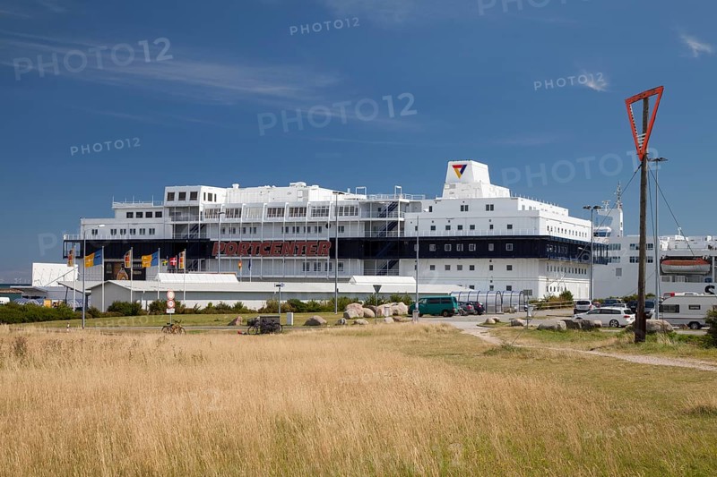 Portcenter in the port of Puttgarden