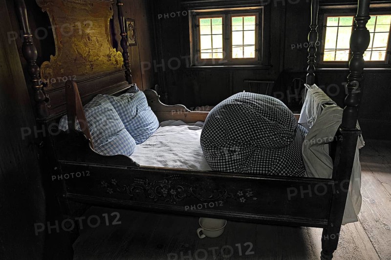 Bedchamber in Markus Wasmeier Farm and Winter Sports Museum