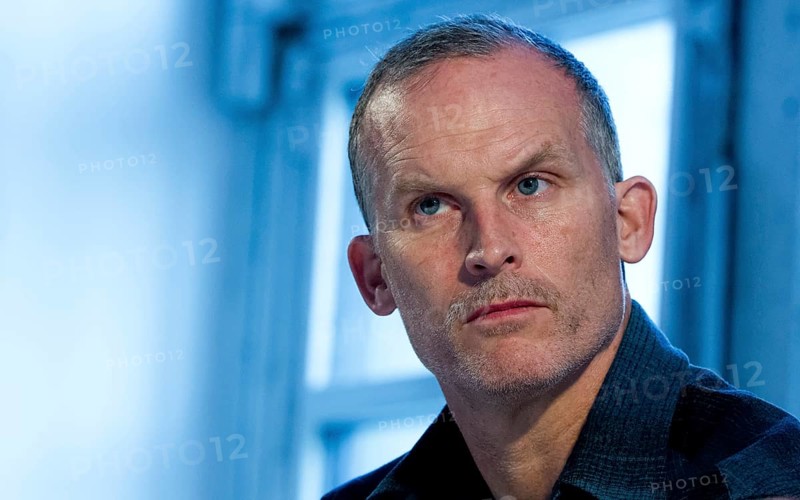 U.S. artist Matthew Barney at a press conference in the Haus der Kunst