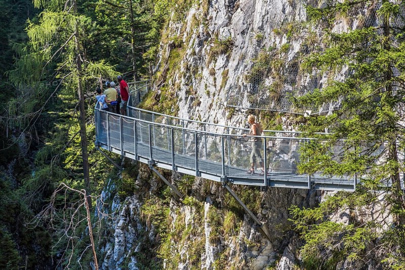 Leutaschklamm gorge