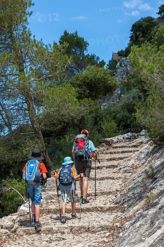 Ascent to Castell d'Alaro