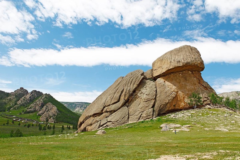 Turtle Rock in the landscape
