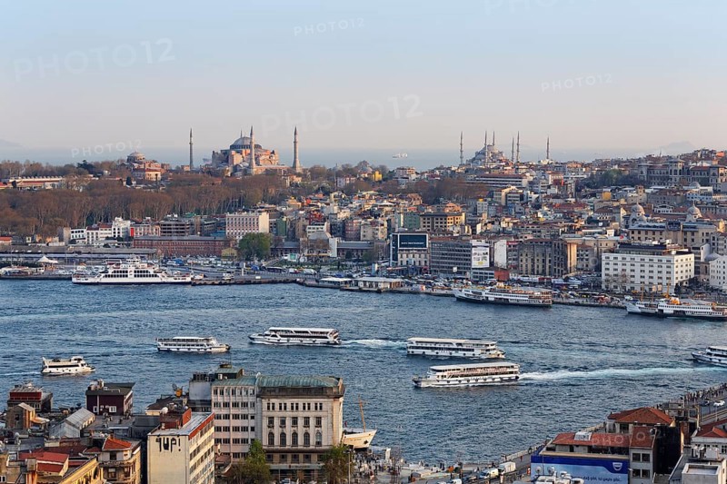 Hagia Sophia and Sultan Ahmed Mosque or Blue Mosque