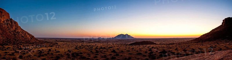 Little Spitzkoppe at dusk