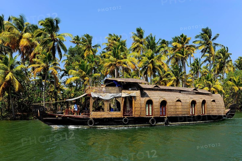 Typical converted rice boat