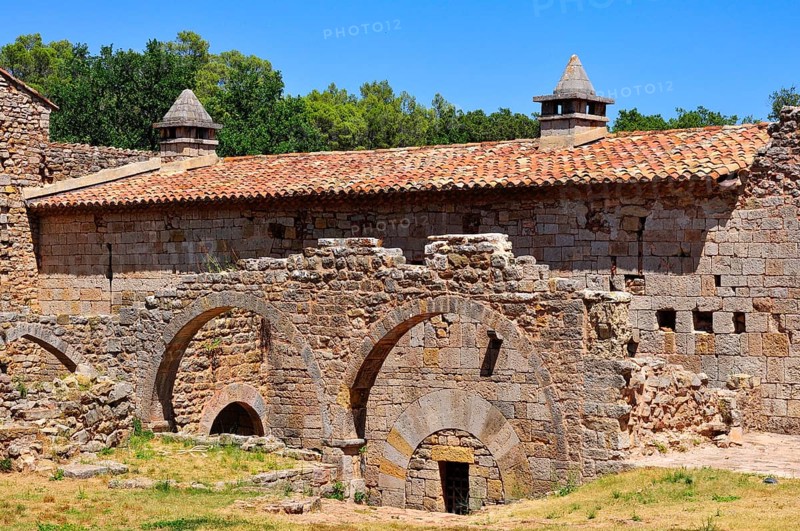The former Cistercian monastery Abbaye du Thoronet