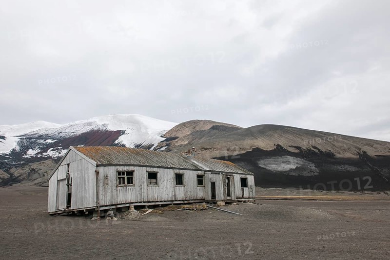 The dilapidated research station