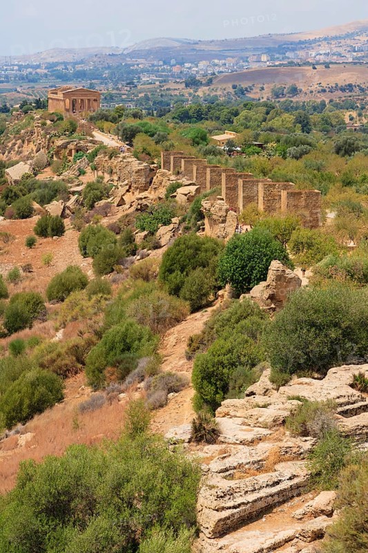 Fabrizio Plessi Monumenta' and The Temple of Concordia or Harmonia
