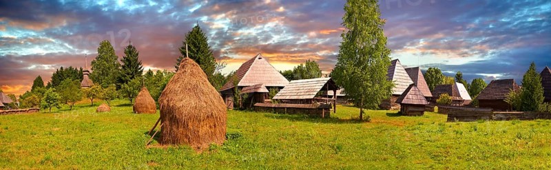 Village Museum on Dobaies Hill near Sighet