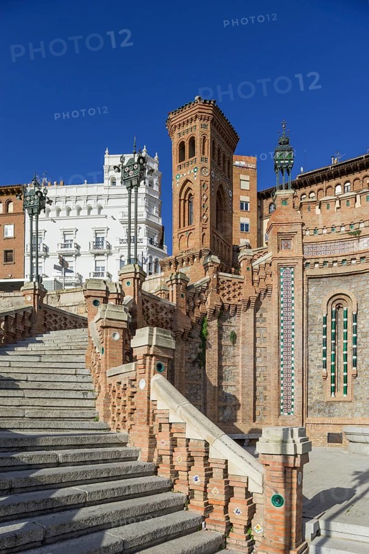 Staircase in the Mudejar style