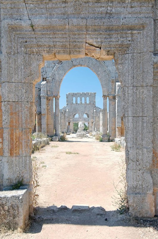 Ruins of the Church of Saint Simeon Stylites