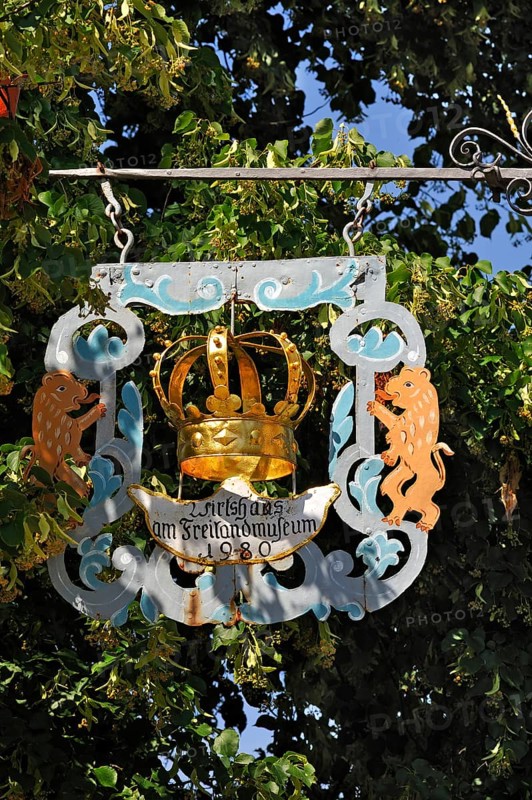 Old inn sign