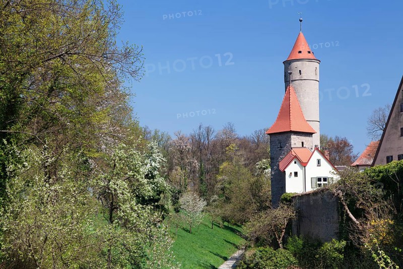 Dreikonigsturm tower and Gruner Turm tower