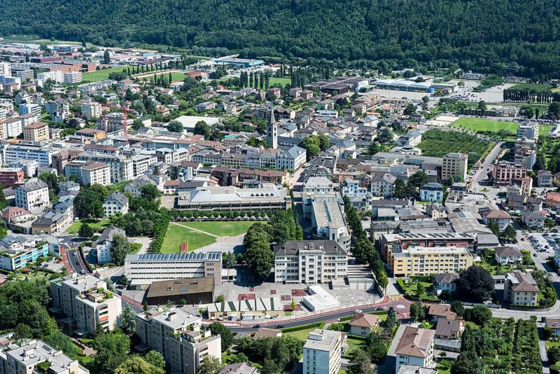 View of the city