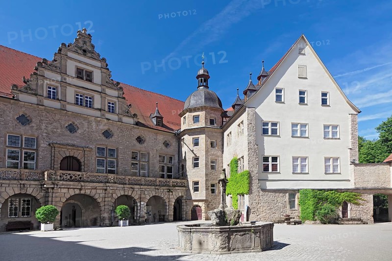 Courtyard of Weikersheim Castle