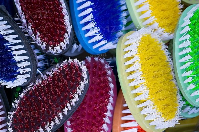 Colourful brushes