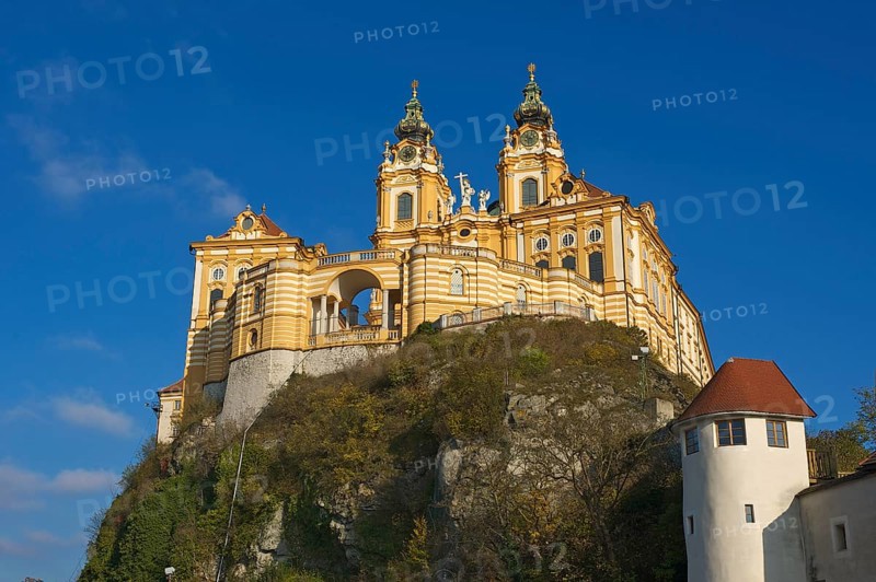 Benedictine Abbey of Melk on the Danube River