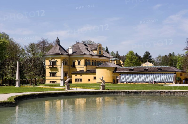 The grounds of Schloss Hellbrunn Palace