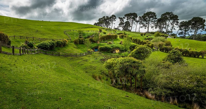 Hobbiton movie set