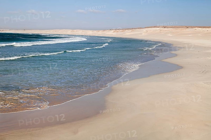 Dunes on the beach of Praia de Chaves