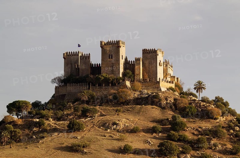 The eighth-century castle of Almodovar del Rio