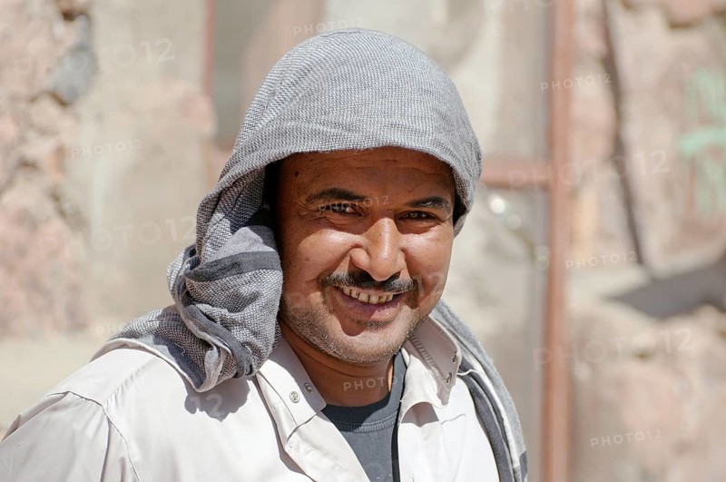 Modern Bedouin man